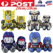 20/28cm Transformers Plush Toy Bumblebee Optimus Prime Stuffed Doll Kids Gifts