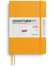 [LEUCHTTURM1917] Weekly Planner Medium A5 2026 Softcover in Rising Sun