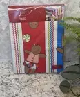 St. Nicholas Square Christmas Gingerbread Sugar Spice 60"x84" Tablecloth holiday