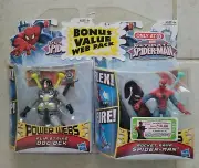 NEW POWER WEBS FLIP STRIKE DOC OCK & ROCKET RAMP SPIDER MAN ACTION FIGURES! s165