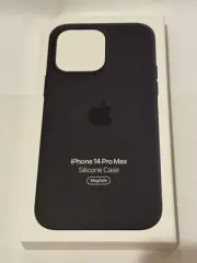 New! Apple iPhone 14 Pro Max - Silicone Case - Midnight Black