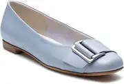 [REGAL] F25R Women's Flat Shoes, for Rain or Sun, Blue (Light), 23.5 cm