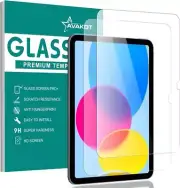 2 Pack ipad 10th Generation Screen Protector Tempered Glass Screen Protector