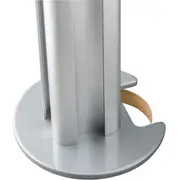 Atdec Grommet Mount for Monitor Mount, Cable - Silver - Aluminium