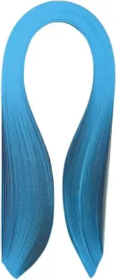 Quilling Paper Strips Sea Blue 3Mm 5Mm 10Mm Quill Strip Azure Blue Rolled Paper