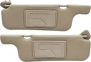 Car Sun Visor Makeup Mirror Sun Shielding Board Compatible for Toyota Compatible for Corolla 01 07