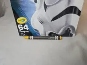 Crayola Collectible Star Wars Crayons-Storm Trooper w/Dandelion-Open Box