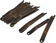 Aexit Home (Tool holder) Office Cupboard Cabinet Box Metal Folding Support Hinge Bronze (86ry143qf411) Tone 10pcs