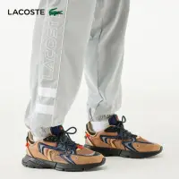 在飛比找momo購物網優惠-【LACOSTE】男鞋- L003 NEO拼接運動鞋(棕色)