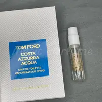 在飛比找蝦皮購物優惠-湯姆·福特 蔚藍海岸之水1.5ml香水樣品試用裝 香氛噴霧 