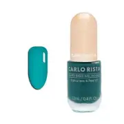 Carlo Rista Lacquer Water-Based Peel Off Odourless AU Teal Nail Polish