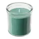 IKEA 香氛杯狀蠟燭, 鮮草香/淺綠色, 40 時