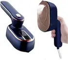 Garment Steamer Portable Mini Ironing Machine 180° Rotatable Foldable Travel Blu