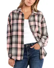 Billy T Always Fun Plaid Shirt