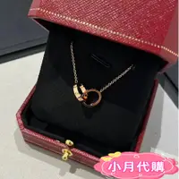 在飛比找蝦皮購物優惠-歐洲代購Cartier 卡地亞項鍊 99新 love系列 滿