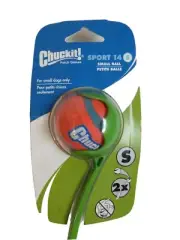 Chuck It Dog Fetch Game Sport 14 Ball Launcher Small Ball Hands Free Ball Pickup