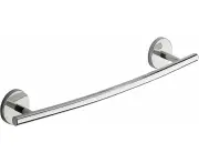 Cebu Chrome Bath Towels 45 cm Dimensions 6 x 45.5 x 8 cm and Weight 0.328 kg Stainless Steel and Cromall Design R&S