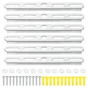 130mm 5.1 Inch Ceiling Light Plate Kit, 6 Set Fixture Mounting Crossbar Nuts
