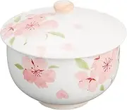 Yamasita Craft 11356110 Sato Sakura Pink Sencha with Lid, 3.4 x 3.4 x 3.1 inches (8.7 x 8.7 x 7.8 cm)