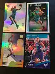 Miles Bridges (4) RC Card Lot 2018-19 Charlotte Hornets STATUS,STUDIO,, PLAYOFF,