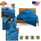 Deep Pocket Twin Sheet Set - Ultra Soft, OEKO-TEX Microfiber, Machine Washable