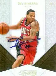 2009 Timeless Treasures Autograph Gold Devin Harris Nets #05/10