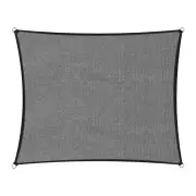 Wallaroo Outdoor Sun Shade Sail Canopy Grey Square 8 x 8M