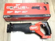 New Milwaukee M18 FUEL Sawzall Reciprocating Saw w/ Quick Blade Change #2821-20