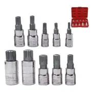 Efficient Socket Set 10 Piece Drive Sockets Compatible with Torque Wrenches