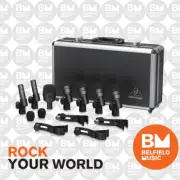 Behringer BC-1200 Drum Microphone Set 7-Piece Mic w/ Case BC1200 - Brand New