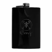 8oz BLACK Seven Deadly Sins ENVY Flask