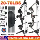 Compound Bow Arrows 20-70LBS Outdoor Competition Hunting Targeting Shooting Kit