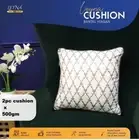 2 Pack 18" x 18" Inch Cushion Pad Square Polyester (Fiber) Insert +-500gm each