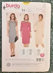 Burda Style Pattern 6890 Misses' Dress Sewing Craft Project (H)