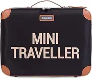 [Childhome] Travel Bag for Kids, Weekend, Cabin Size, Compact, Solid, Carry Handle, Name Tag, Design, Faux Leather, Mini Traveller
