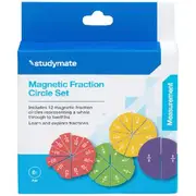 Studymate Magnetic Fraction Circle Set