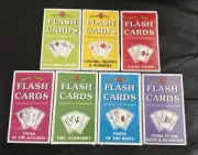 GREEK 4 KIDS Flashcards~7 SETS~Double Sided 3x5” Cards. NEW SEALED Decks.