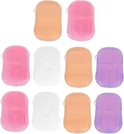 Anneome 10 Boxes Mini Soap Paper Portable Travel Hand Washing Soap for Camping Hiking Office and Home Use Convenient Scented for Go Cleaning