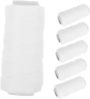 6pcs Facial Threading Tool Efficient Hair Removal Thread for Eyebrow and Face Quick Adaptable Thread for Smooth with Various Threading Machines