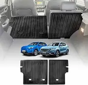 X-CAR 3D All Weather Back Seat Protector for MG ZS ZST 2018-2024 Heavy Duty Car Seats Kick Mats Cover