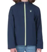 NEW Spyder Youth Full Zip Hooded Superlite Jacket Size Small (7/8)