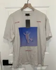 Cotton On x Billie Eilish Hit Me Hard And Soft Tee T Shirt XS Oversized Boxy