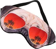 LIFKOME Cute Eye Mask for Sleeping Comfortable Eye Mask Sleep Blindfold Sleep Eye Mask Cartoon Eye Mask Animal Sleep Masks For Women Blackout for Sleeping Sleep Mask for Men