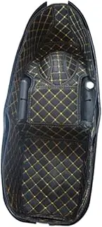 JicSuXi Motorcycle Rear Trunk Cargo Liner Motorcycle Seat Bucket Pad Upgrade Protection Keep Tidy PU Sturdy Sitting Bucket Lining Mat