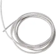High Temperature Resistant Twisted Silver Wire, 32 Strands Speaker Wire Repair, Subwoofer Wire Cable Repair for Speakers(1 M)