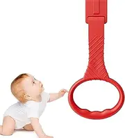 Playpen Pull Up Ring, 4X Baby Bed Stand Up Rings, Walker Trainer, Baby Crib Hanging Rings, Baby Training Hand Rings, Walking Training Tool for Boys and Girls