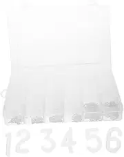 GRADENEVE Message Board Letters 340 Alphabet Letters Interchangeable for Versatile Display Options