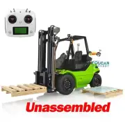 1:14 LESU RC Hydraulic Car Forklift Transfer Truck Radio Control Sound ESC Motor