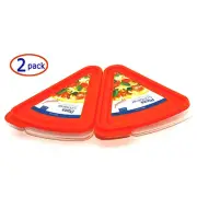 Lock & Lock Pizza Slice Container Tray and Saver (2 Pack)