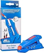 WEICON Duo-Crimp No. 300 | 3 in 1 Stripping & Crimping Tool | Stripping Pliers with crimping function for wire end ferrules 0.5-6 mm² | Stripping Tool with side cutter |100% Made in Germany